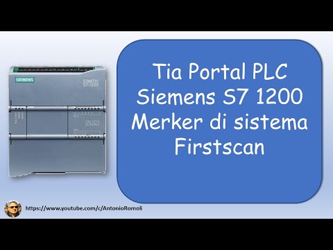 Tia Portal  merker di sistema Firstscan (Video 15)