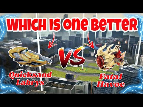 [WR]🔥Quicksand Labrys VS Fatal Havoc Weapon Comparison & Giveaway Winner's|War Robots|