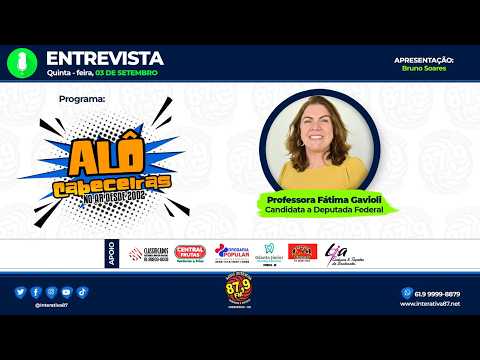 ENTREVISTA | FÁTIMA GAVIOLI CANDIDATA A DEPUTADA FEDERAL POR GOIÁS