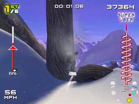 SSX 3 - Snow Jam Race (No Restrictions) - 1:44 (WR w/ new route!)