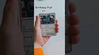 Birthday Pull #1 #pokemon #pokemonchannel #pokemontcg #pokemonpulls