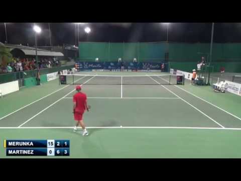 Stefan MERUNKA vs Luis David MARTINEZ - ATP Challenger Manta , Ecuador