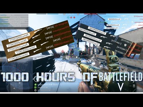 What 1000 Hours of Battlefield 5 Looks Like - Best BF5 Plays by OGSmurff