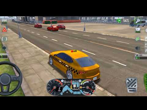 Taxi Sim 2023 🚖E30 OLD CAR CRAZY UBER DRIVING - Car Games 3D Android iOS Gameplay