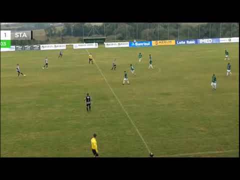 Gols: Gaúcho 3 x 2 Santa Cruz - Terceirona Gaúcha