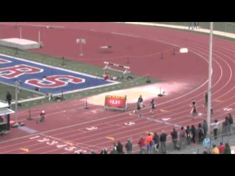 Women's 100m prelim (heat 2)