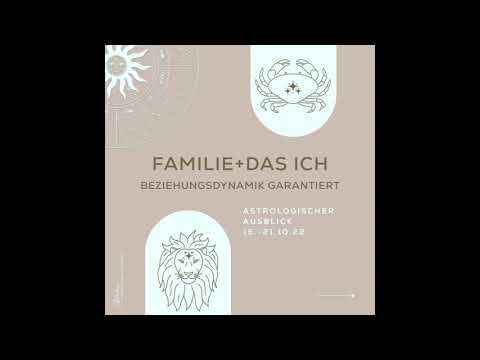 Astrologischer Wochenausblick vom 15. bis 21.10.22