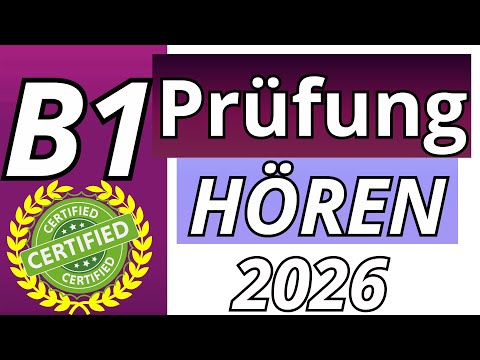G.A.S.T - B1 Prüfung - Hören Übungssatz - G.A.S.T DTZ 2026 TEST