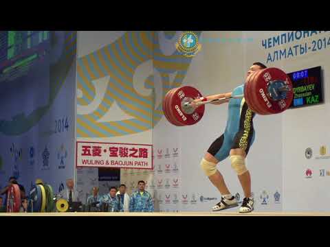 Zhassulan Kydyrbayev (94) - 175kg & 179kg Snatches @ 2014 Senior World Championships