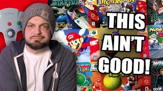 Nintendo Reveals The FUTURE Of N64 Switch Online - And It Looks BAD!