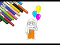How To Color Fredricksen Easy Step By Steptutorial