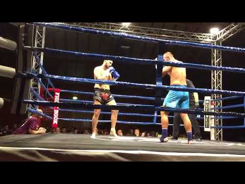 Bardhyl Gashi Runde 4 und 5  kickboxen K1 albania Serbia