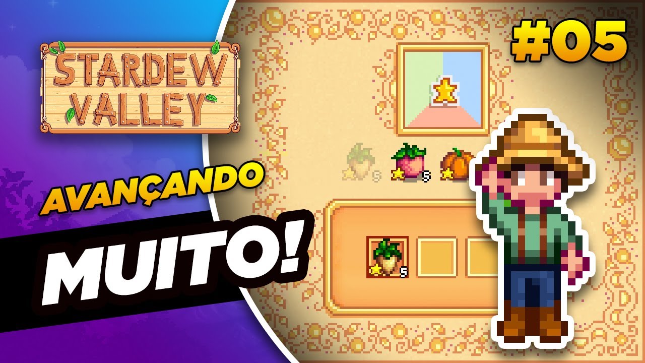 MUSEU, MOCHILA E NIVER DA PAM! Aprenda a jogar Stardew #05