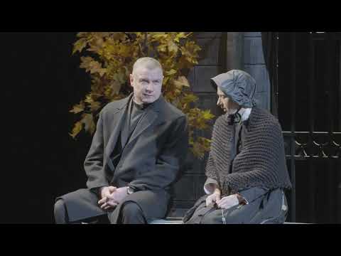 Liev Schreiber and Zoe Kazan in DOUBT: A PARABLE