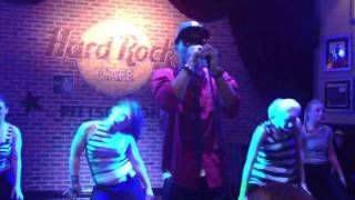 Jung Phil Performing Live Hard Rock Pt 1