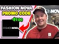 Fashion Nova Promo Code 2024 - Use this Fashion Nova Discount Code for Money Off!