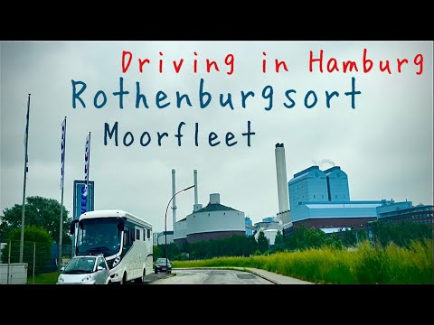 Driving in Hamburg *[Rothenburgsort & Moorfleet]*