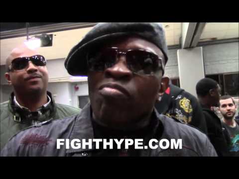 ADRIEN BRONER TENSE MOMENT WITH KENNY PORTER AFTER REUNITING WITH SHAWN PORTER TO SQUASH ANY BEEF