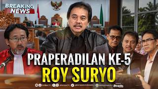 🔴BREAKING NEWS - Sidang Praperadilan Ke-5 Roy Suryo Kasus Ijazah Jokow