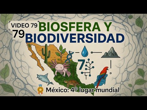 VIDEO 79: GEOGRAFÍA - BIOSFERA Y BIODIVERSIDAD | ECOEMS 2026 - Anime ECOEMS 2026