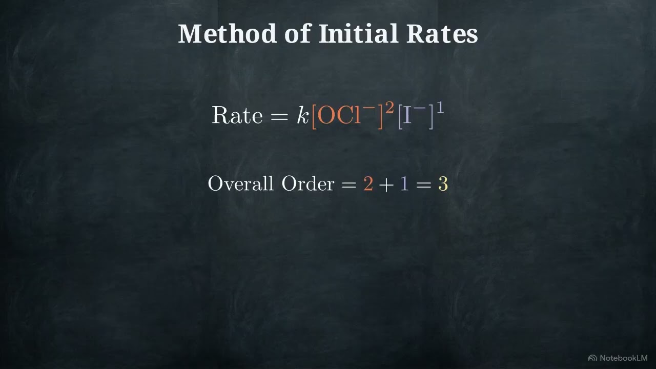 Rate Laws