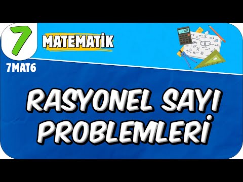Rasyonel Sayı Problemleri 📘 7. Sınıf Matematik #2025