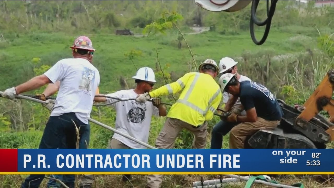 P.R. Contractor Under Fire