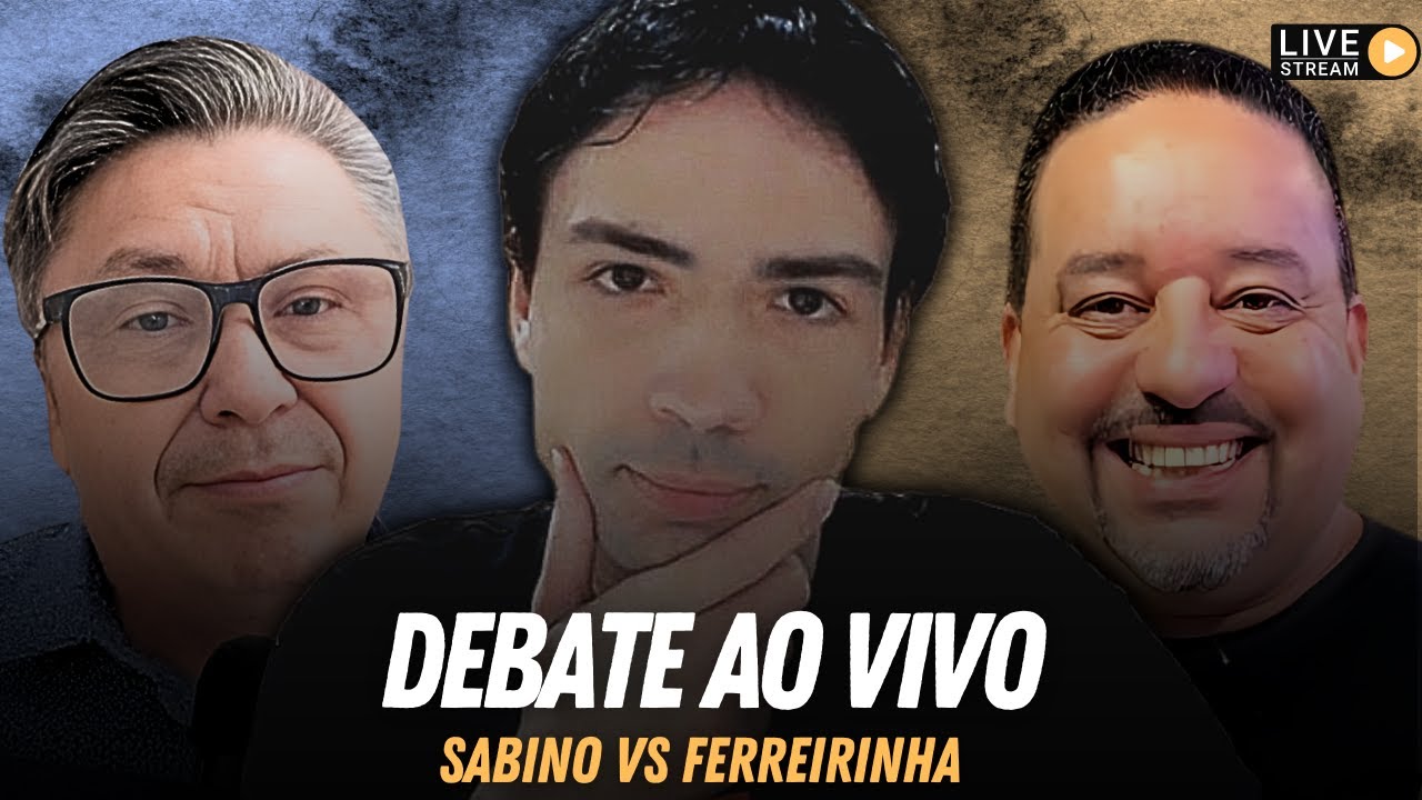 O Sabino ENTROU NA LIVE e o BICHO PEGOU! (Debate completo)