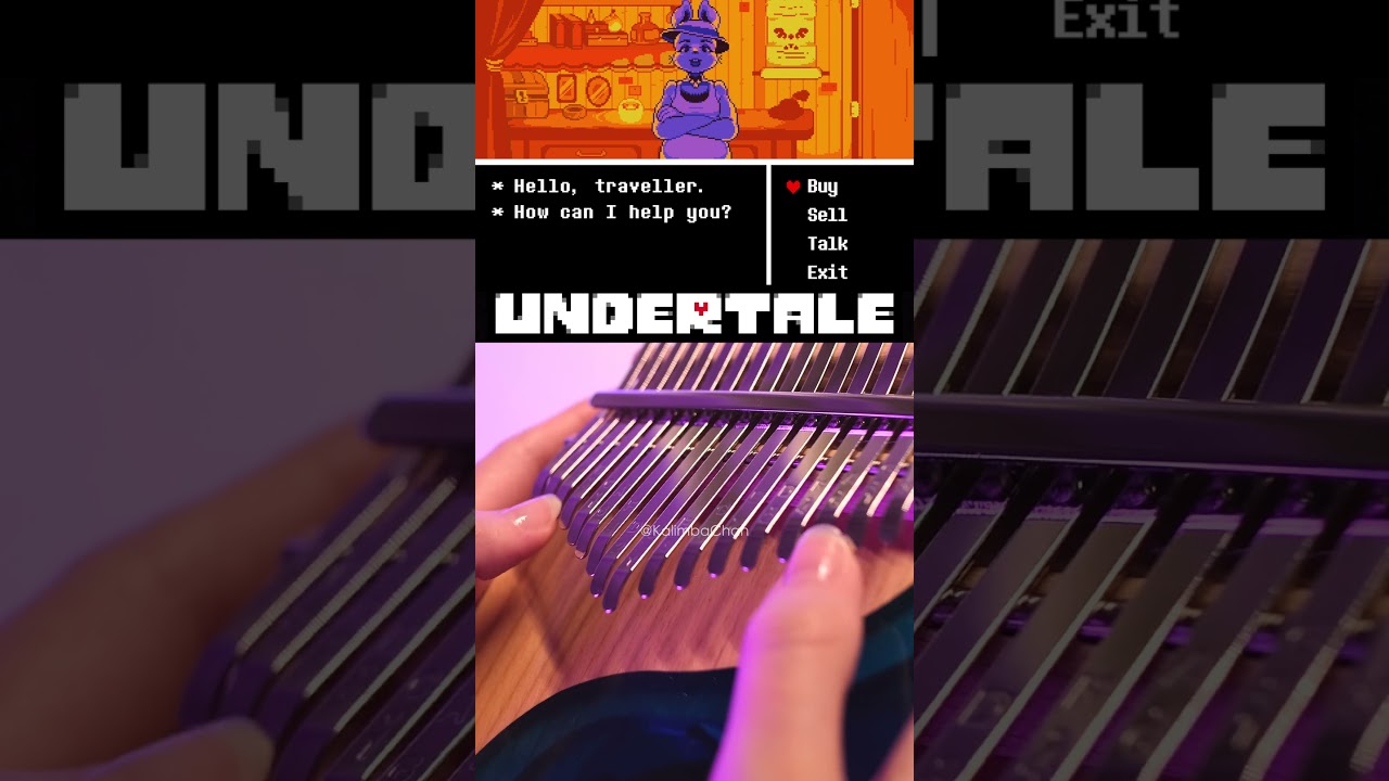 Undertale - Shop | Kalimba Cover - Tabs available on Patreon