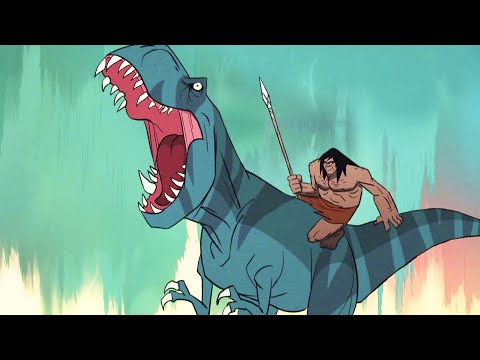 A CAVEMAN FIGHTS alongside a T-REX against BRUTAL CREATURES from PREHISTORY - RECAP