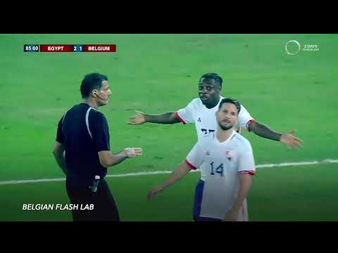 Jeremy Doku vs Egypt 2022 (Friendly)