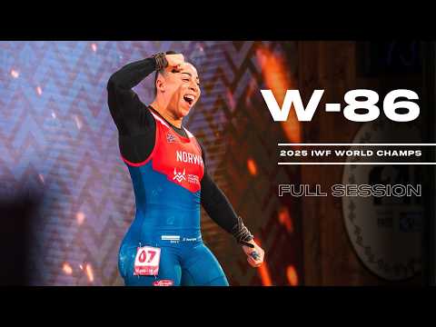 Women's -86kg 2025 World Weightlifting Championships | Full Session