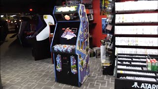 Atari's Classic 1983 CRYSTAL CASTLES Arcade Game Cabinet