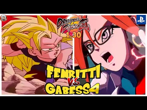 DBFZ fenritti vs gabess4 - Japan Style - Ver 1.30