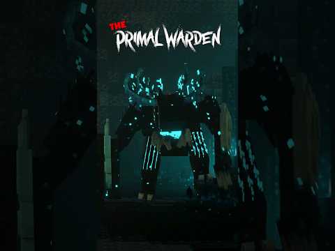 Primal Warden in Minecraft - 100 Days in a Sculk Dimension in Minecraft Hardcore