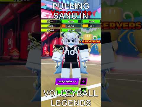 pulling SANU in volleyball legends