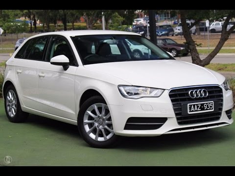B6346 -  2014 Audi A3 8V Attraction Sportback 5dr S tronic 7sp 1 4T walkaround video