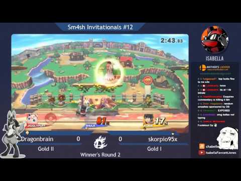 BLGS4 #12 - Winners Round 2 - Dragonbrain (Shulk) vs skorpio95x (Robin)