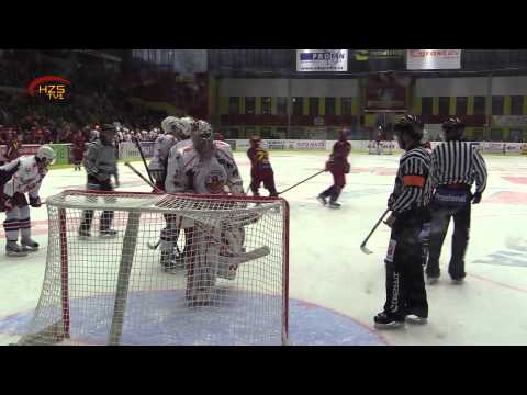 8. kolo (2. října 2013) HC Dukla Jihlava - HC Rebel Havlíčkův Brod - ZÁBĚRY OD LEDU