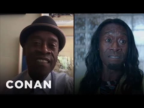 Don Cheadle On “Black Monday’s” Crazy Energy | CONAN on TBS