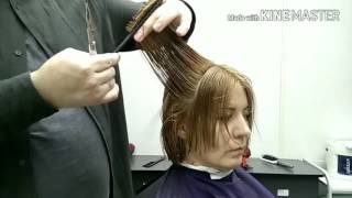 Видеоурок 1. Женская стрижка для жестких волос.