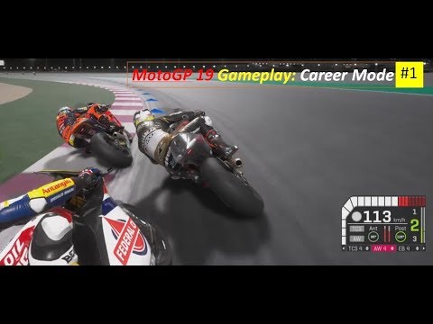 MotoGP 19 Career Mode Gameplay Part 1
