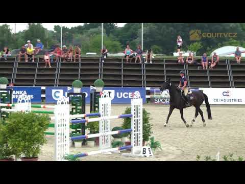 Soutěž č. 9 (POSLEDNÍ ŠANCE – 130/135 cm) – Mistrovství ČR ve skocích 2021, Olomouc, 17. 7. 2021