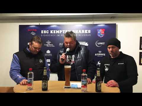 Pressekonferenz zum Spiel gegen den EV Bad Wörishofen