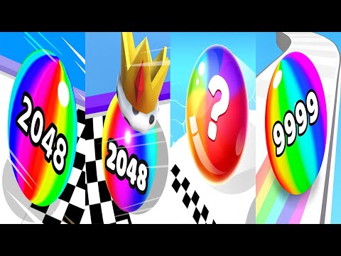 Ball Run 2048 VS Ball Merge 2048 VS Ball Master 2048 VS Numbers Ball Blend Challenge Gameplay Ep1