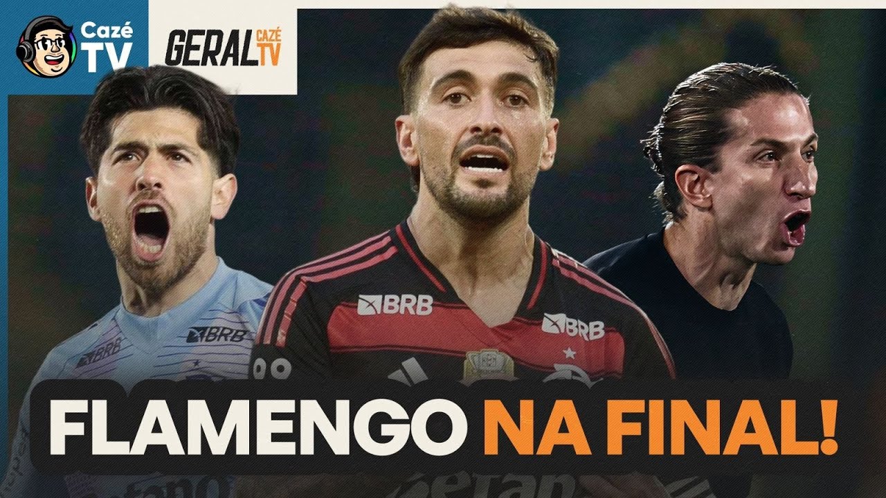 FLAMENGO EMPATA COM O RACING E TÁ NA FINAL DA LIBERTADORES; PALMEIRAS ENFRENTA A LDU | GERAL CAZÉTV