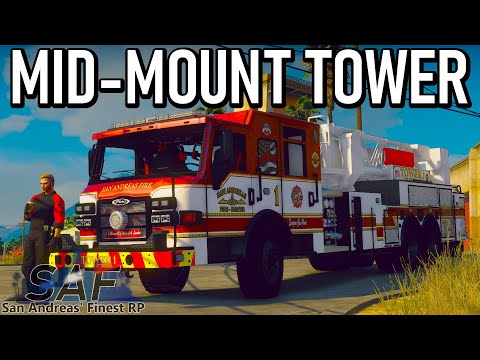 ☣️ SA'F #604 - New Mid-Mount Tower! | GTA V RP