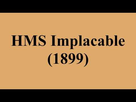 HMS Implacable (1899)
