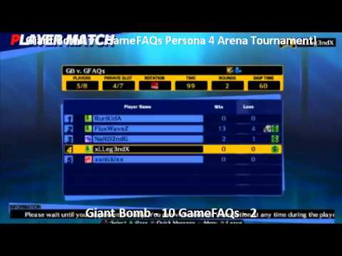 Giant Bomb vs GameFAQs Persona 4 Arena Tournament: Part The Rest - 6 / 12