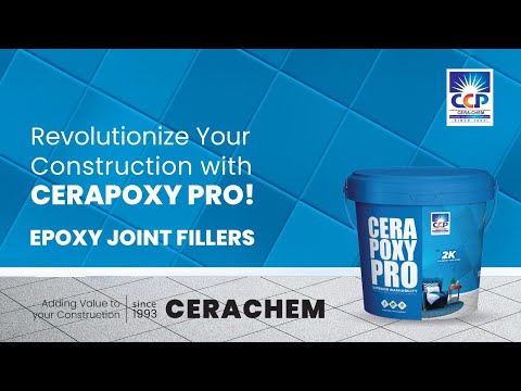 Elevate Elegance with CERAPOXY PRO The Ultimate 2K Germproof and Chemical Resistant Epoxy Tile Grout